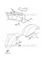 FRONT FENDER for Yamaha CYGNUS 2009