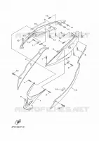SIDE COVER for Yamaha CYGNUS 2009
