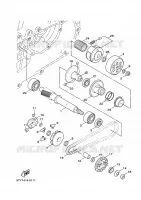 STARTER CLUTCH for Yamaha CYGNUS 2009