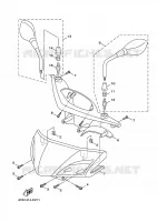COVER 1 for Yamaha CYGNUS 2009