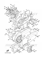 CRANKCASE for Yamaha CYGNUS 2009