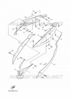 SIDE COVER for Yamaha CYGNUS 2009
