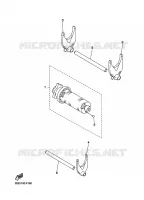 GEAR SHIFT SELECTOR DRUM / FORKS for Yamaha XVS 2016
