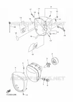 HEADLIGHT for Yamaha XVS 2016