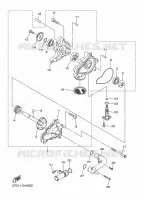 WATERPUMP / HOSES for Yamaha XVS 2016