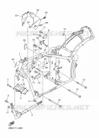 FRAME for Yamaha XVS 2016