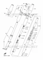 FRONT FORK for Yamaha XVS 2016