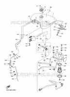 FUEL TANK for Yamaha XVS 2016