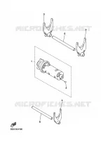 GEAR SHIFT SELECTOR DRUM / FORKS for Yamaha XVS 2016