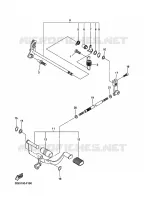 GEAR SHIFT SHAFT / LEVER for Yamaha XVS 2016