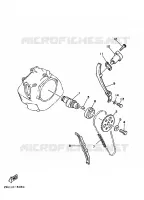 CAMSHAFT / TIMING CHAIN for Yamaha YFM250 1989