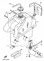 FUEL TANK for Yamaha YFM250 1989