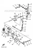 GEAR SHIFT SHAFT for Yamaha YFM250 1989