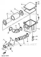 INTAKE for Yamaha YFM250 1989