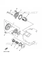 OIL PUMP for Yamaha YFM250 1989
