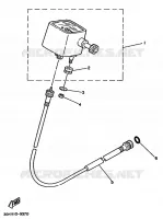 SPEEDOMETER for Yamaha YFM250 1989