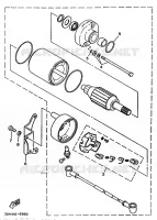 STARTER MOTOR for Yamaha YFM250 1989