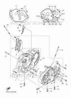 CRANKCASE for Yamaha XVS 2016