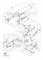 EXHAUST for Yamaha XVS 2016