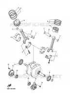 CRANKSHAFT / PISTON for Yamaha XVS 2016