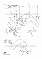 FENDER for Yamaha XVS 2016