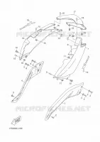 SIDE COVER for Yamaha XMAX 2012