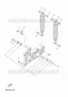 SWINGARM / SHOCK ABSORBER for Yamaha XMAX 2012