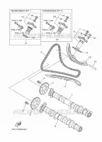 CAMSHAFT / TIMING CHAIN for Yamaha MT 2016