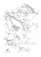 RADIATOR / HOSES for Yamaha MT 2016