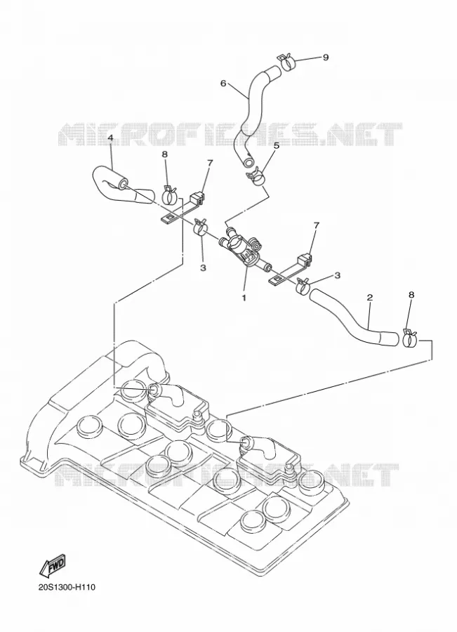 AIR INDUCTION SYSTEM AIS Yamaha MOTO 600 2016 XJ6  XJ6F