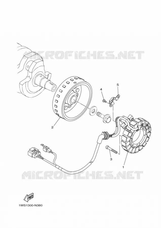 IGNITION Yamaha MOTO 700 2017 MT  MT07A