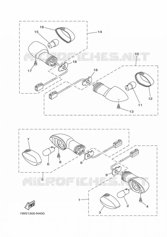 INDICATOR Yamaha MOTO 700 2017 MT  MT07A