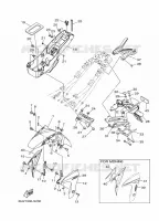 FENDER for Yamaha MT 2017