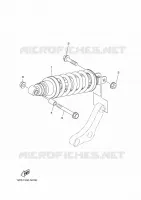 REAR SHOCK ABSORBER for Yamaha MT 2017