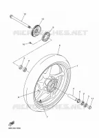 FRONT WHEEL for Yamaha XJ6 2016