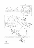 SEAT for Yamaha MT 2016