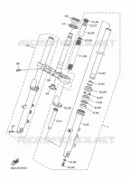 FRONT FORK for Yamaha XJ6 2016