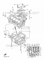 CRANKCASE for Yamaha XJ6 2016