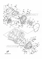 COVER   ENGINE 1 for Yamaha XSR 2016