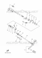 GEAR SHIFT SHAFT / LEVER for Yamaha XSR 2016