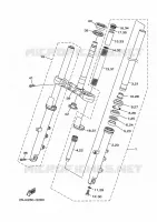FRONT FORK for Yamaha XJ6 2016