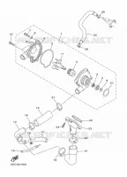 WATERPUMP / HOSES for Yamaha XJ6 2016