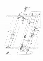 FRONT FORK for Yamaha MT 2017