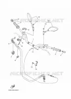 HANDLEBAR & CABLES for Yamaha MT 2017