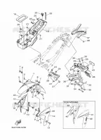 FENDER for Yamaha MT 2017