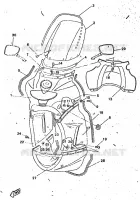 FAIRING / MIRROR for Yamaha SR 1997