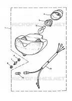 HEADLIGHT for Yamaha SR 1997