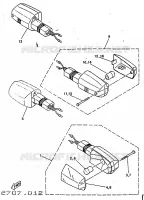 SWITCH / LEVER for Yamaha SR 1997