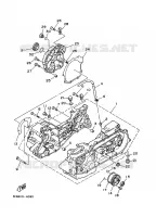 CRANKCASE for Yamaha BREEZE 1996