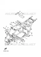 FRAME for Yamaha BREEZE 1996